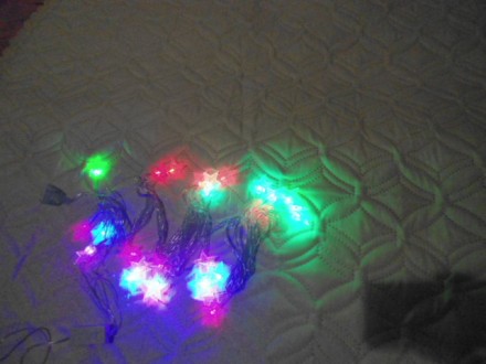 Новогодняя светодиодная гирлянда Звездочки 40 LED 5,8 м

мультицвет, есть разъ. . фото 4