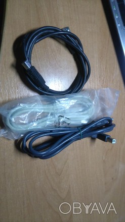 USB кабелі 3 шт. 2 -б/у 1 новий. . фото 1