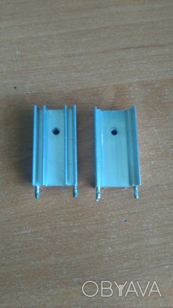 Радіатор охолодження для транзисторів:
- Білий:
висота 30мм, довжина 16мм, шир. . фото 1