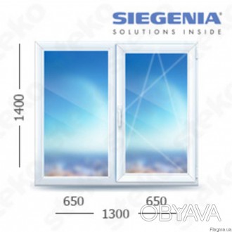 Продам:Компания Eurodach предлагает окно Steko S500
Типовое окно 1400 х 1300
П. . фото 1