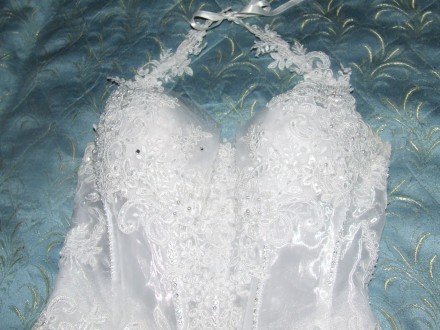 Сукня білого кольору в дуже гарному стані. Розмір M, ріст 1,58 + каблук 7-9см. З. . фото 8