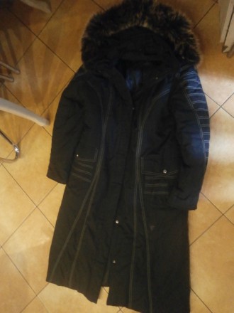 Теплая зимняя куртка, как новая- если бы не один минус.Размер 48-50.О минусе:,за. . фото 4