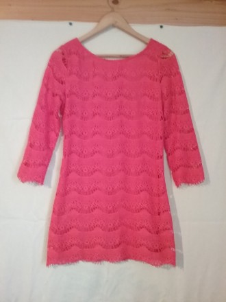 Продаю плаття коралового кольору, розмір S. Одягалося декілька разів, стан новог. . фото 2