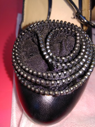 Предлагаю туфли на каблуке, Love Story Италия, кожаные, черного цвета, на ремешк. . фото 5