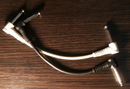 Продам 2 патч-кабеля для соединения гитарных педалей Warwick RockCable. Состояни. . фото 2