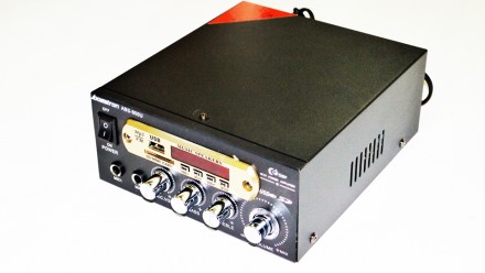 Bosstron ABS-805U Усилитель звука USB+SD+FM+Karaoke 
Стерео усилитель Bosstron . . фото 3