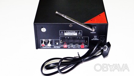 Bosstron ABS-805U Усилитель звука USB+SD+FM+Karaoke 
Стерео усилитель Bosstron . . фото 1