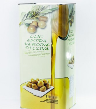 Оливковое масло Olio Extra Vergine di Oliva, 5 л (340грн) - Высококачественное м. . фото 2