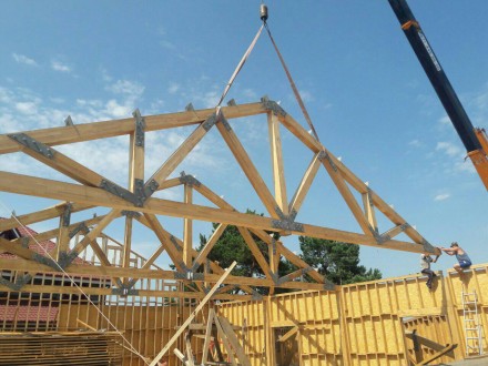 Компания «РосЛес» специализируется на строительстве саун и бань, а также деревян. . фото 4
