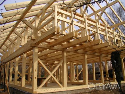 Компания «РосЛес» специализируется на строительстве саун и бань, а также деревян. . фото 1