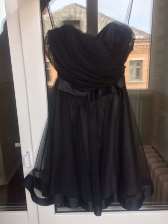 Красивое платье от Киры Пластининой. Чёрный цвет, S, ни разу не одетое , так как. . фото 3