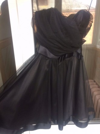 Красивое платье от Киры Пластининой. Чёрный цвет, S, ни разу не одетое , так как. . фото 4