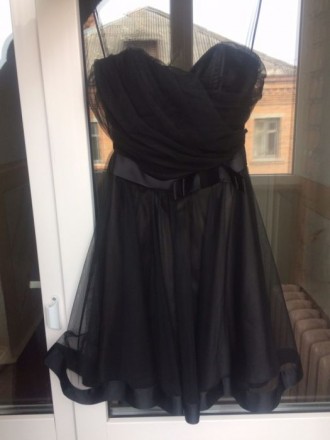 Красивое платье от Киры Пластининой. Чёрный цвет, S, ни разу не одетое , так как. . фото 2