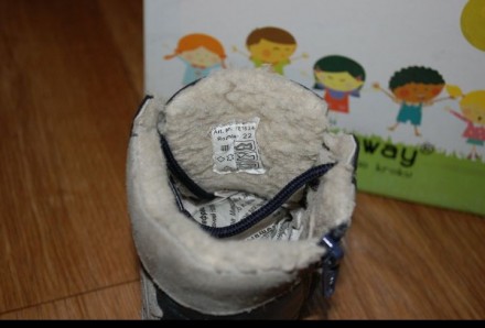 Очень теплые зимние ботиночки для мальчика ТМ Sunway (Польша). Материал верха: к. . фото 6