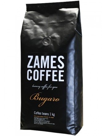 Кофе наивысшего качества, зерновой кофе ZAMES COFFEE BUGARO 100% Арабика 1 кг - . . фото 2