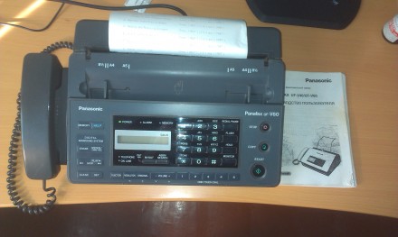 Продам факс б/у в рабочем состоянии Panasonic  UF-V60 состояние на фото. Цена 35. . фото 3