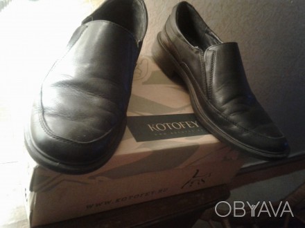 Кожанные туфли фирмы Котофей удобные и легкие. . фото 1