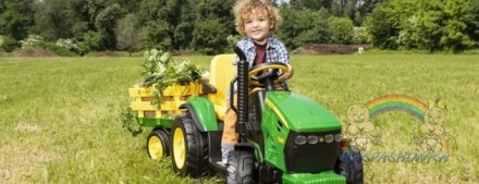 Детский трактор John Deere Ground Force — очень интересная и нестандартная модел. . фото 4