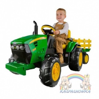 Детский трактор John Deere Ground Force — очень интересная и нестандартная модел. . фото 2