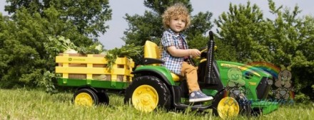 Детский трактор John Deere Ground Force — очень интересная и нестандартная модел. . фото 11