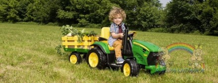 Детский трактор John Deere Ground Force — очень интересная и нестандартная модел. . фото 8