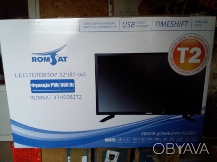 Продам LED телевизор Romsat 32'' 32H0082T2
в отличном состоянии, можно сказать . . фото 1