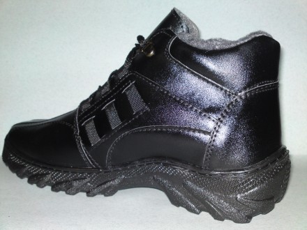 полномерные зимние ботинки на меху, прочная, высокая подошва, мягкий заменитель,. . фото 3