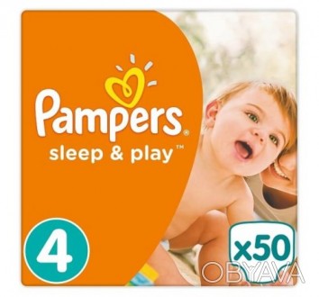 Подгузники PAMPERS Sleep & Play Maxi (7-14 кг) Эконом 50шт 

Подгузники PAMPER. . фото 1