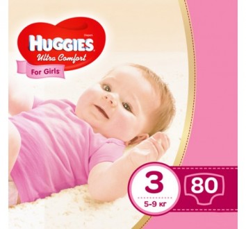 Подгузники Huggies Ultra Comfort 3 Mega для девочек 160 шт (80x2) (695грн)
Подг. . фото 10