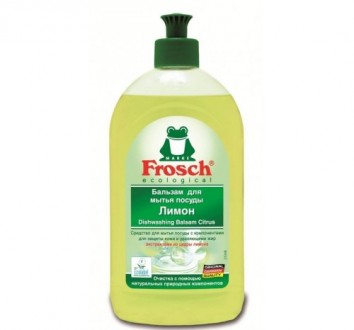 Frosch средство/бальзам для мытья посуды "Зеленый Лимон" 5 л. (210.00грн)
Frosc. . фото 3