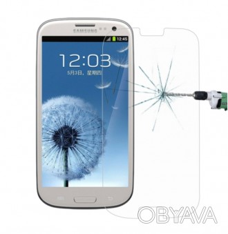 Защитное стекло Samsung Galaxy S3 i9300  9H+

 Ультратонкое защитное стекло Sa. . фото 1