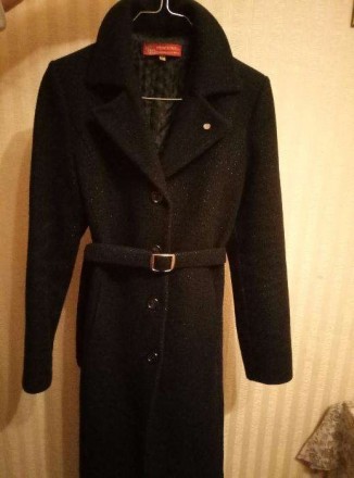 Итальянское женское пальто, 44-46 р. (М), материал: кашемир и шерсть, внутри уте. . фото 2