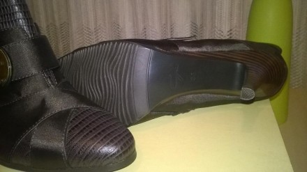 Женские ботинки фирмы Еgle,комбинированные натуральная кожа с натуральным замшем. . фото 5