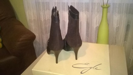 Женские ботинки фирмы Еgle,комбинированные натуральная кожа с натуральным замшем. . фото 6