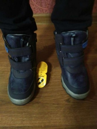 В наявності!!! Зимові черевики для хлопчика. Утеплені штучним хутром. Екошкіра, . . фото 4