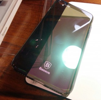 Baseus slim case for iPhone 7. Кейс ультратонкий, пластиковый, хамелеон. Новый.. . фото 4