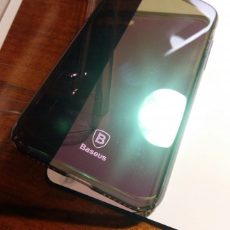 Baseus slim case for iPhone 7. Кейс ультратонкий, пластиковый, хамелеон. Новый.. . фото 5