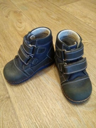 Детские ортопедические ботинки фирмы Orthope размер 22. Материал верха натуральн. . фото 2