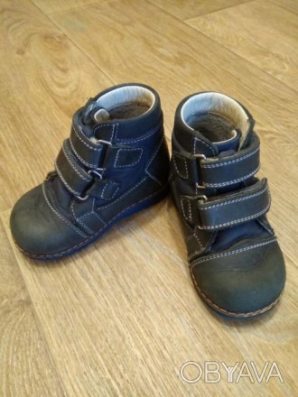 Детские ортопедические ботинки фирмы Orthope размер 22. Материал верха натуральн. . фото 1