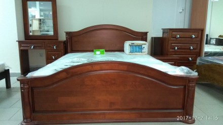 Спальня из массива берёзы «Анастасия» от магазина мебели «NivaMebel» 
В комплек. . фото 6