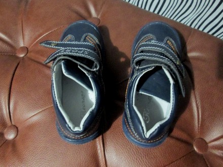 Продам новые детские демисезонные ботиночки на мальчика темно-синего цвета.Ни ра. . фото 4