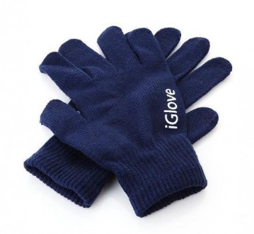 Теплые зимние перчатки из специальные проводящего материала позволят пользовател. . фото 3