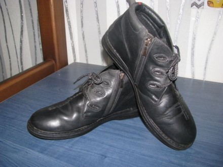 Кожаные полностью ботинки, торговой марки MIDA, длина по стельке 26,5 см, стельк. . фото 3