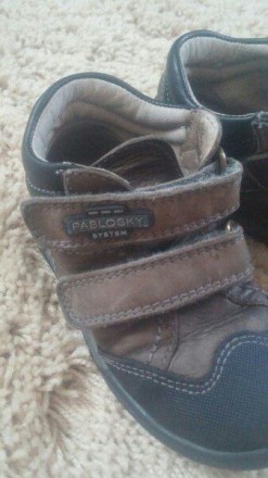 черевики осінні відомого бренде паблоскі ,розмір 24 в доброму стані ,не потерті . . фото 4