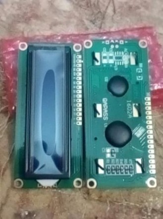 ATmega8-PU-30гр. LCD1602 шрифт латиница , синий или зелёный экран -50гр. IIC/I2C. . фото 2