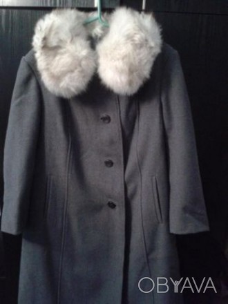 Зимнее пальто, в хорошем состоянии, большего размера, сшито на заказ. Мало носил. . фото 1