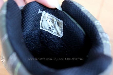 Удобные и теплые ботинки марки B&G. Размер - 28. Состояние хорошее. . фото 4