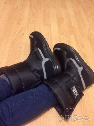Мужские дутики Аляска черные - отличный выбор обуви для холодной поры года. Эта . . фото 1