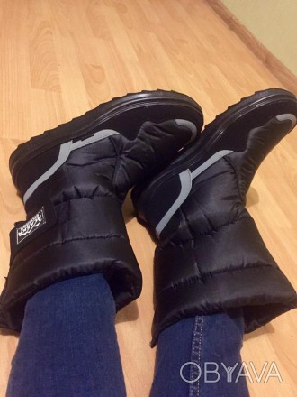 Мужские дутики Аляска черные - отличный выбор обуви для холодной поры года. Эта . . фото 1