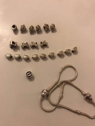 Бусины для рукоделия , шармы на детские браслеты , металл , привезены из Израиля. . фото 8